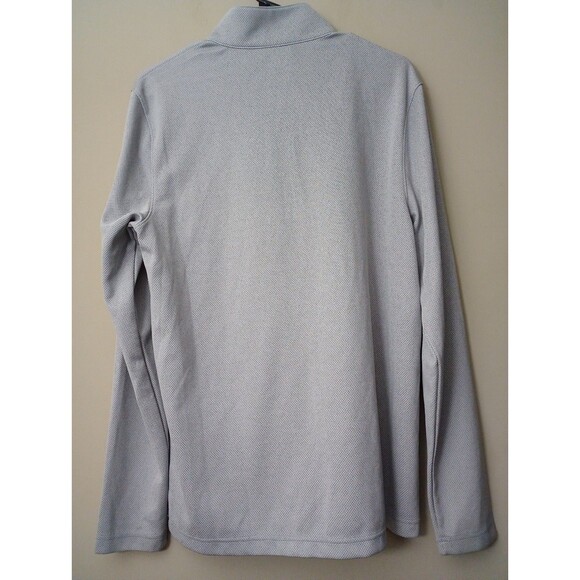 Apt.9 Light Grey Long Sleeve Quarter Zip Size Medium - Picture 2 of 5
